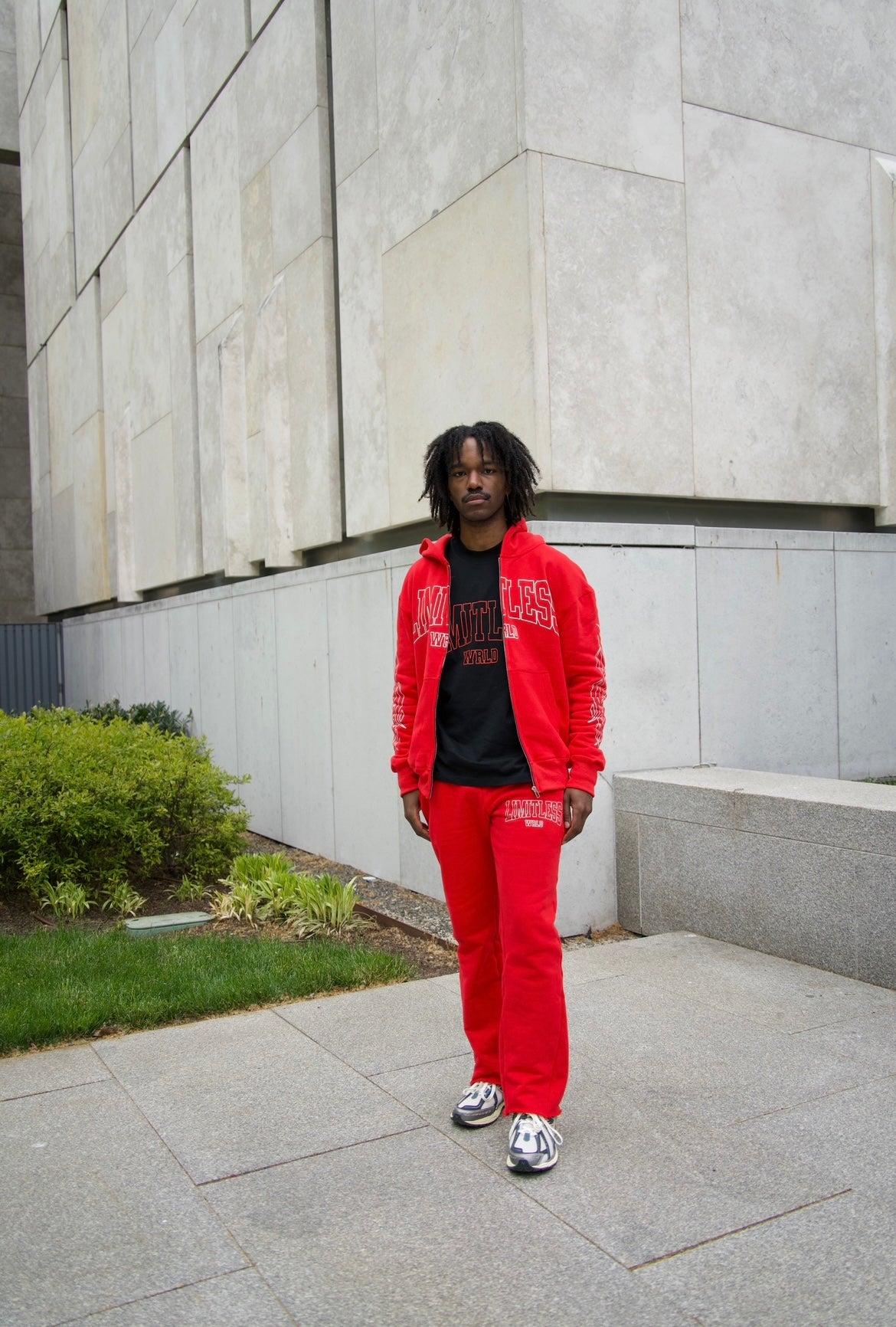 RED TRIBAL SWEATSUIT